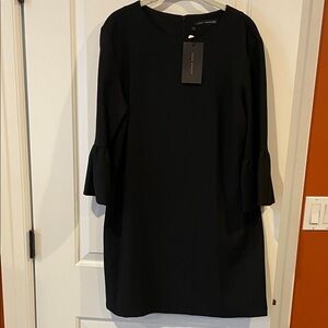 NWT Zara Black Long Sleeve Dress